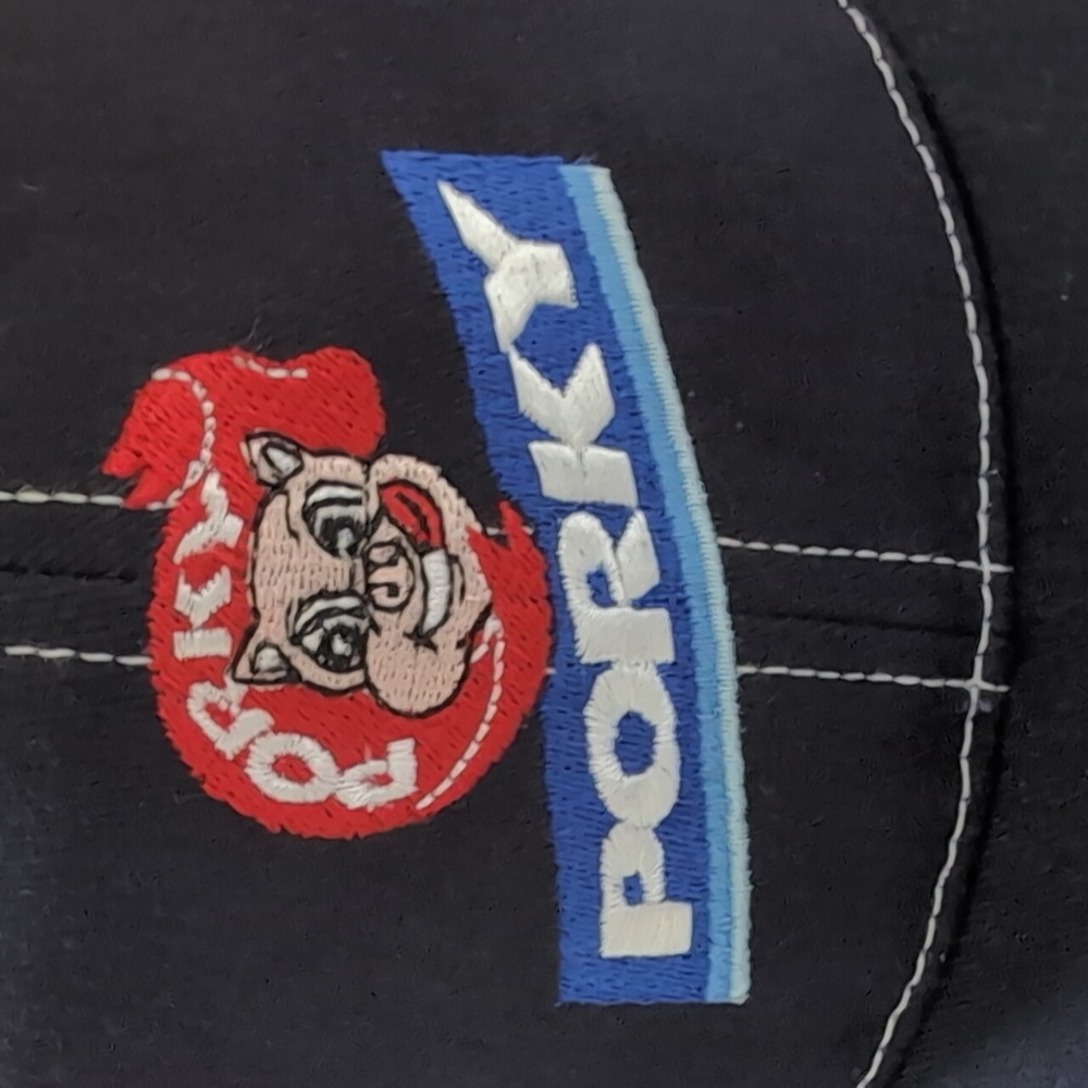 Colleague Exclusive Porky Products Baseball Hat With Velcro Backing View 2